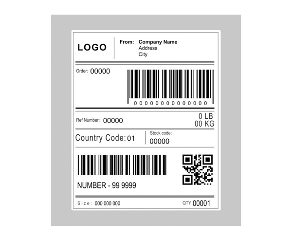 Direct Thermal Shipping Labels