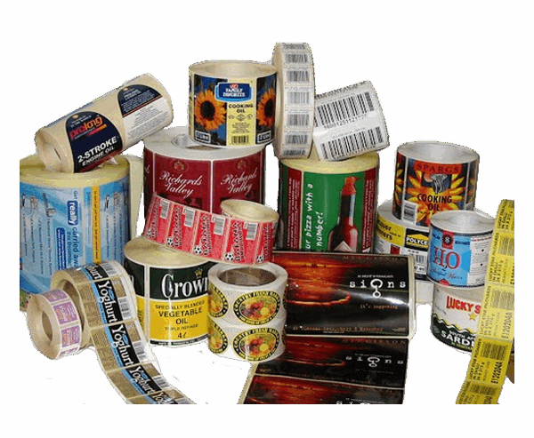 Preprinted Product Labels
